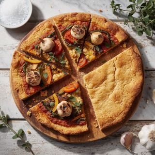 Almond Flour Pizza Crust (2 Ways!)