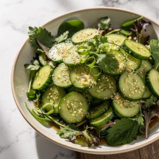 Asian Cucumber Salad (Addictive!)