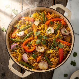 Baked Vegetable Biryani