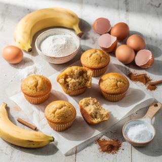 Banana Muffins for Baby (No Added Sugar)