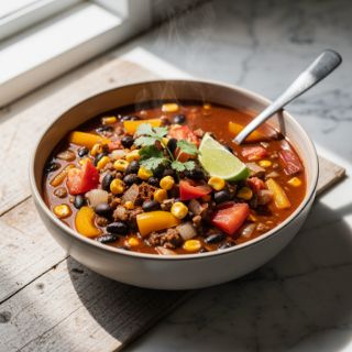 Black Bean and Corn Chili