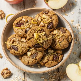 Chewy Lemon-Oatmeal Cookies