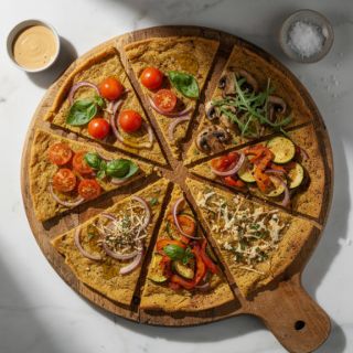 Chickpea Flour Pizza Crust (Gluten-Free), Plus Topping Ideas