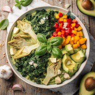 Creamy Spinach Artichoke Dip (Dairy-Free)