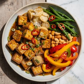 Easy Kung Pao Tofu