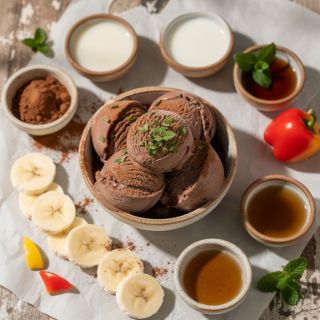 Frozen Banana Treat with Chocolate (Better Than Ice Cream!)