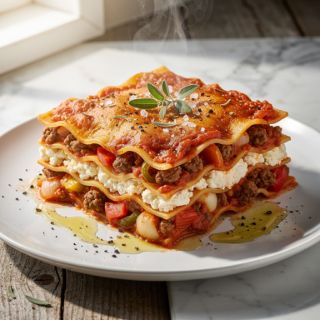 Healthy Lasagna Recipe with Cottage Cheese