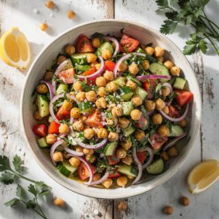 Mediterranean Chickpea Salad