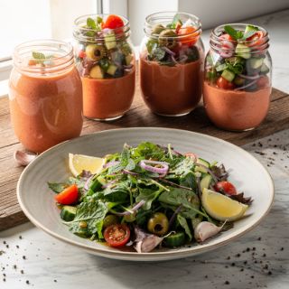 Mediterranean Salad Jars