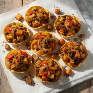 Muffin Tin Mini Tostadas