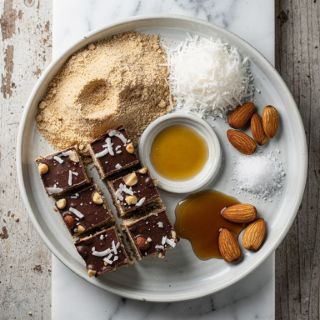 No-Bake Almond Joy Bars (Vegan, Paleo)