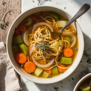 Quick and Easy Noodle Soup