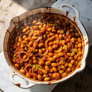Slow-Cooker Baked Beans