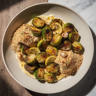 Spicy Roasted Brussels Sprouts