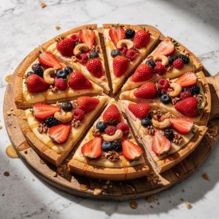 Strawberry Dessert Pizza
