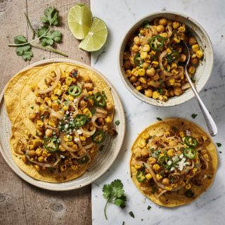 Street Corn Tostadas