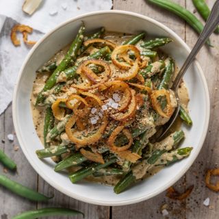 The Best Vegan Green Bean Casserole
