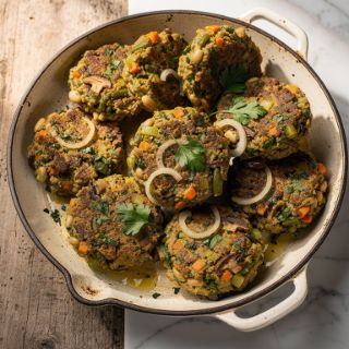 Tuscan White Bean Burgers