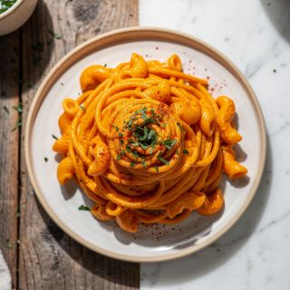 Vegan Pimiento Cheesy Mac