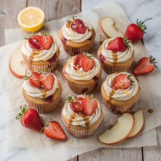 Vegan Strawberry Cupcakes