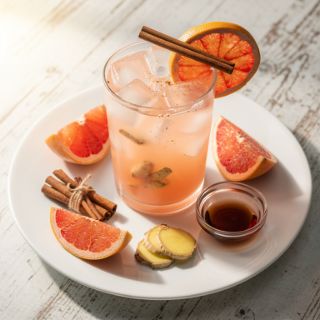 Spiced Grapefruit Cooler