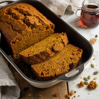Vegan Pumpkin Bread (Gluten-free)