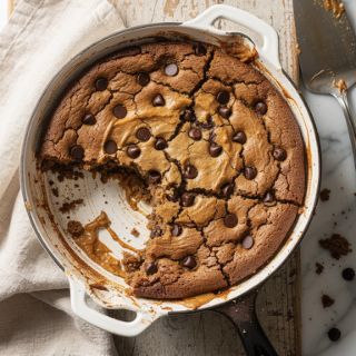 Flourless Peanut Butter Chocolate Chip Blondies