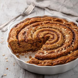Deep-Dish Cinnamon Roll Pie