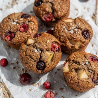 Apple Cranberry Muffins