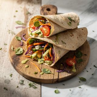 Superfood Veggie Tortilla Wraps
