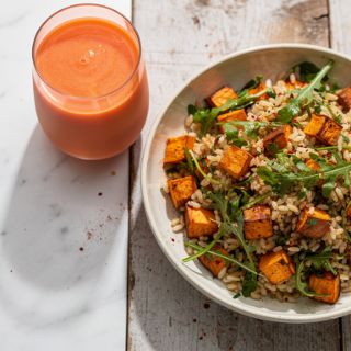 Southwest Sweet Potato Rice Salad