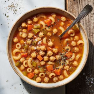 Pasta e Ceci (Pasta With Chickpeas)