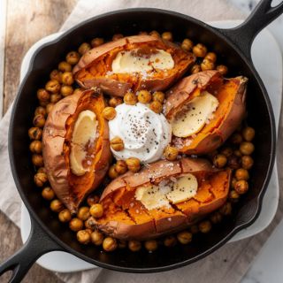 Oven-Baked Sweet Potato