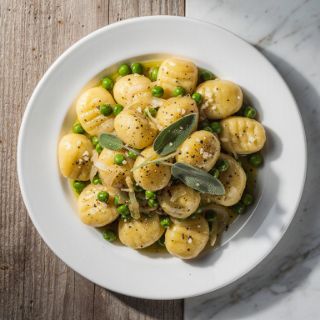 Gnocchi with Cream Sauce
