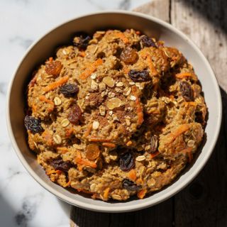 Carrot Cake Baked Oatmeal