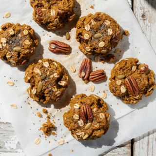 Healthy Pumpkin Breakfast Cookies