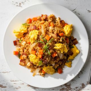 Breakfast Cauliflower Fried Rice